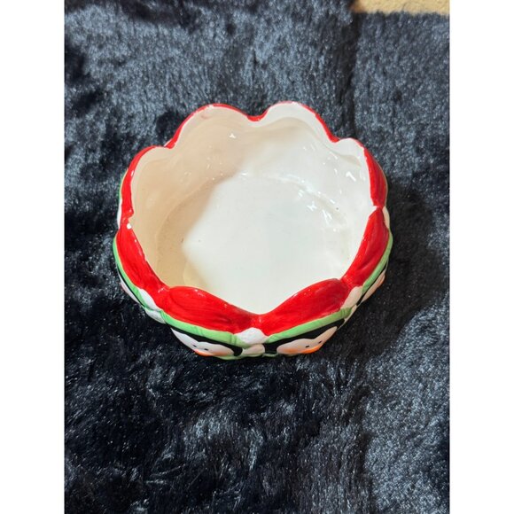 Festive Royal Norfolk Christmas Penguin Ceramic Bowl - Picture 2 of 6